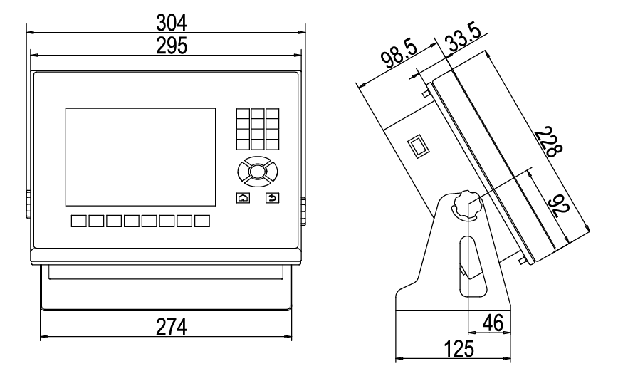 耀华XK3190-DS9PORNHUB视频APP免费下载外形尺寸